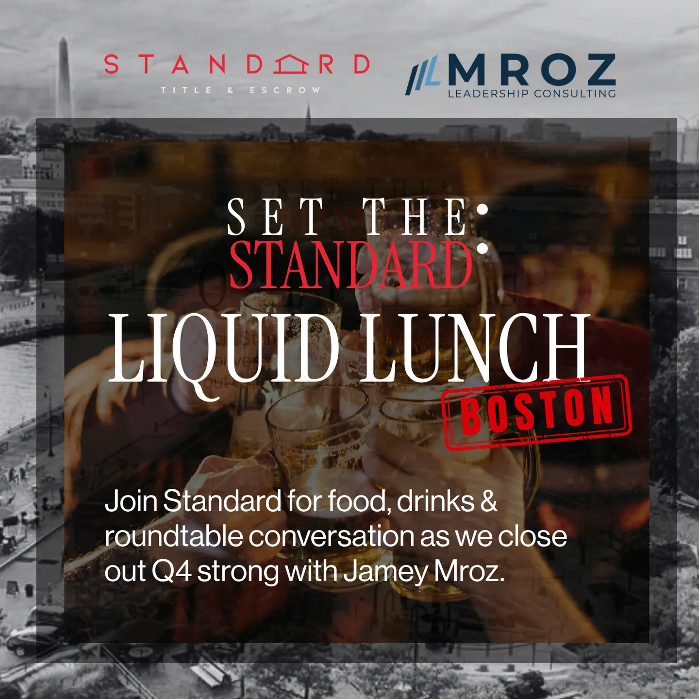 Set the Standard: Liquid Lunch