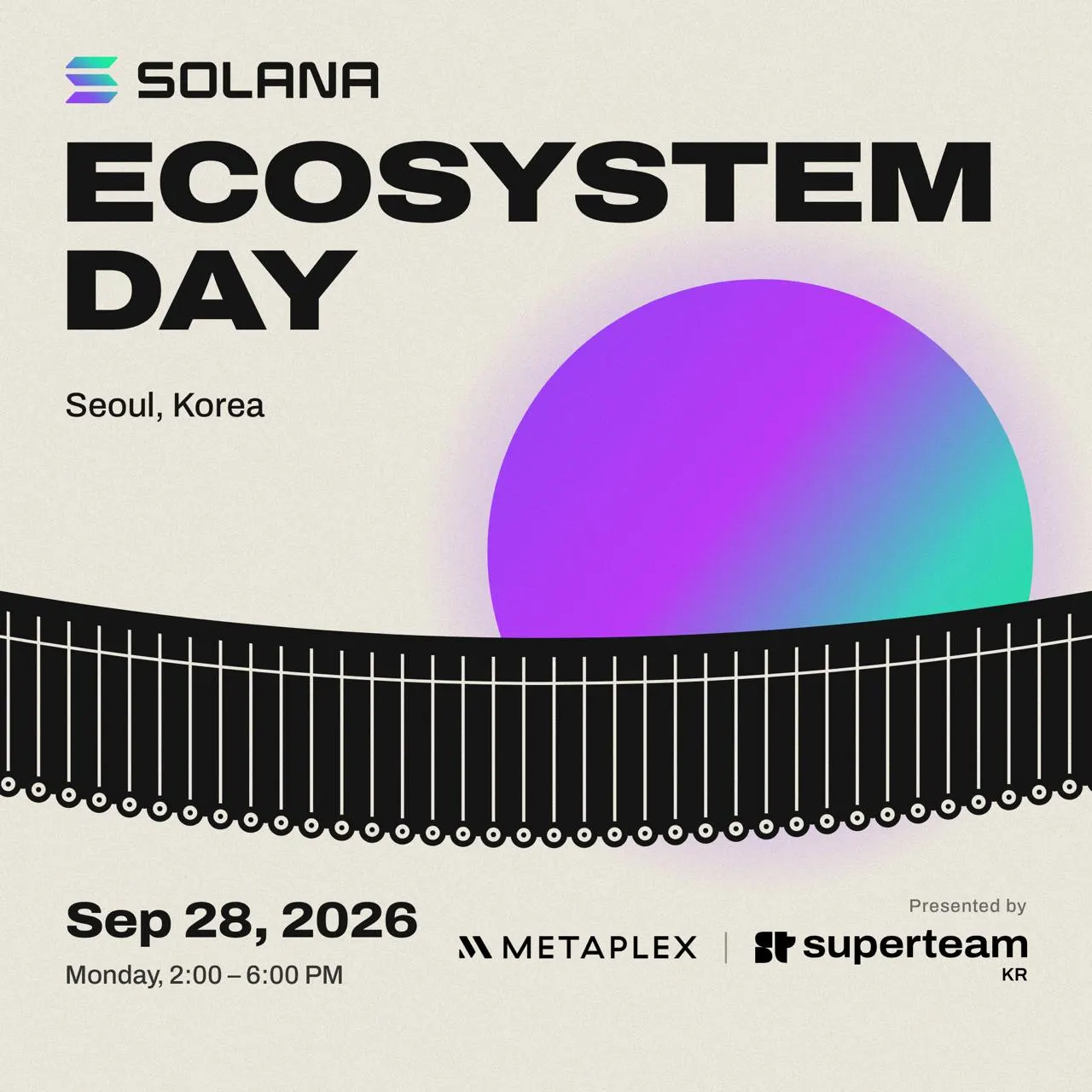 Solana Ecosystem Day Presented by Metaplex and Superteam Korea