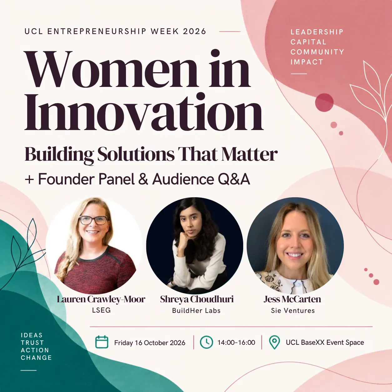Women in Innovation: Building Solutions That Matter