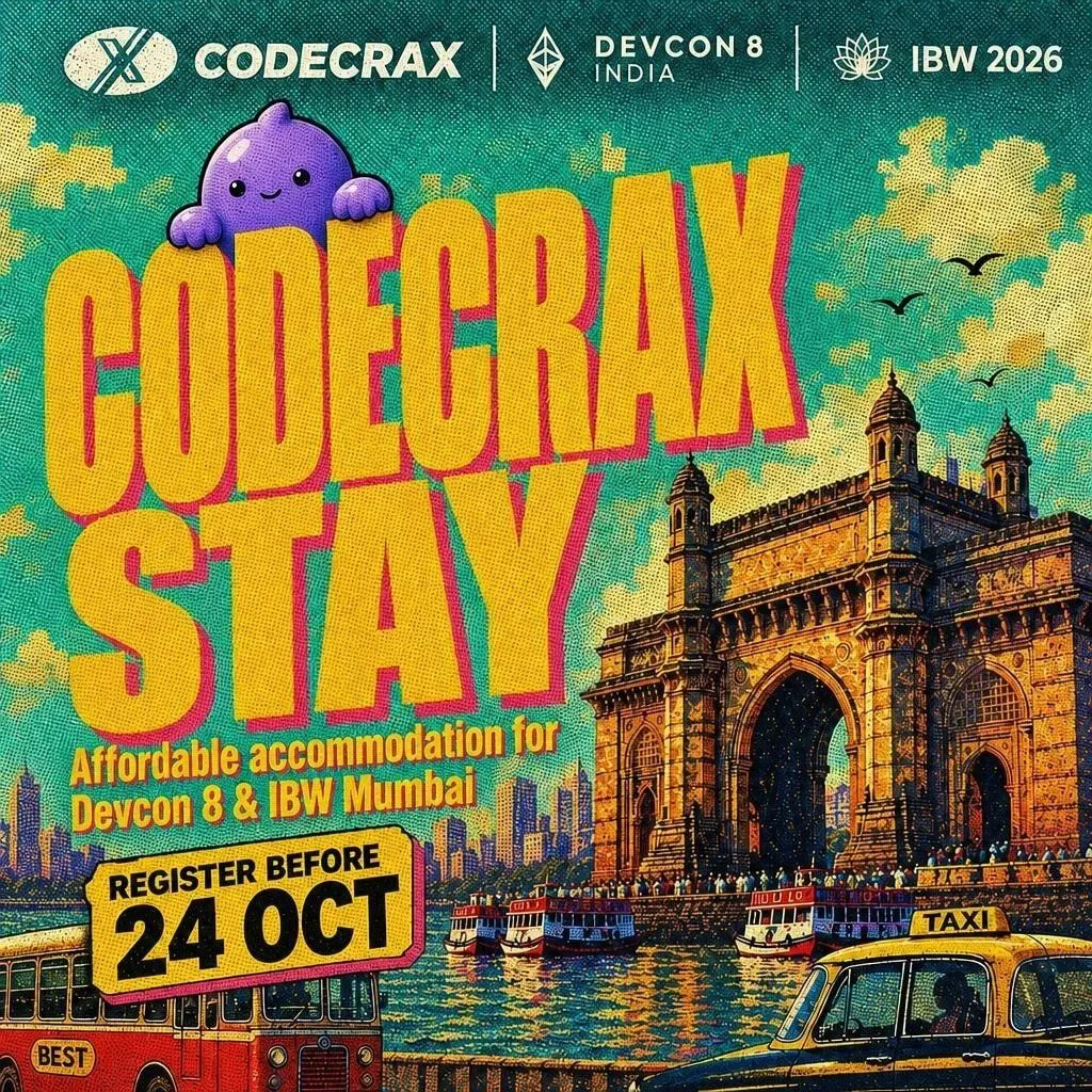 Codecrax Stay | Affordable Accommodation for Devcon 8 & IBW Mumbai