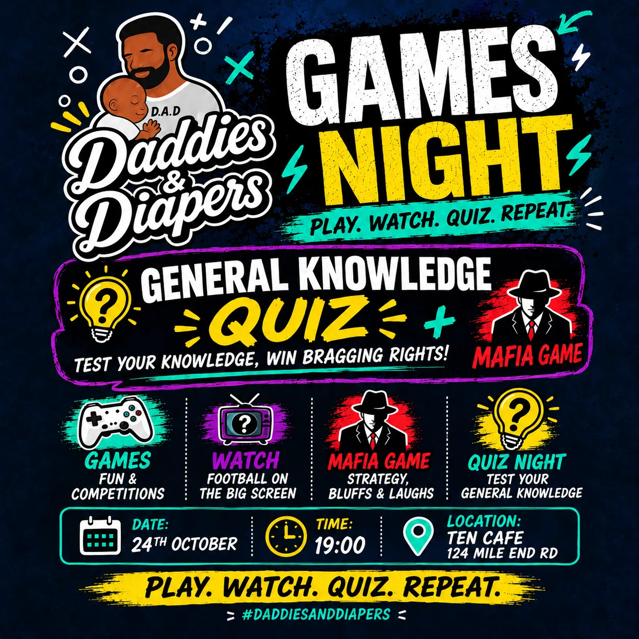D.A.D GAMES NIGHT
