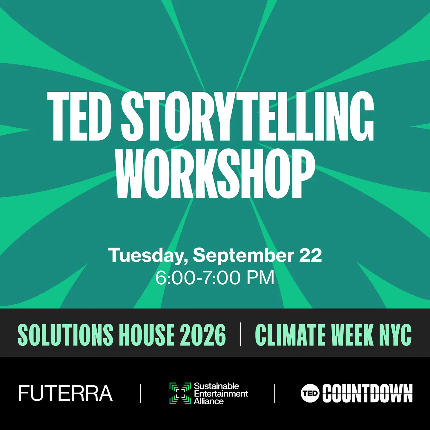 TED Storytelling Workshop