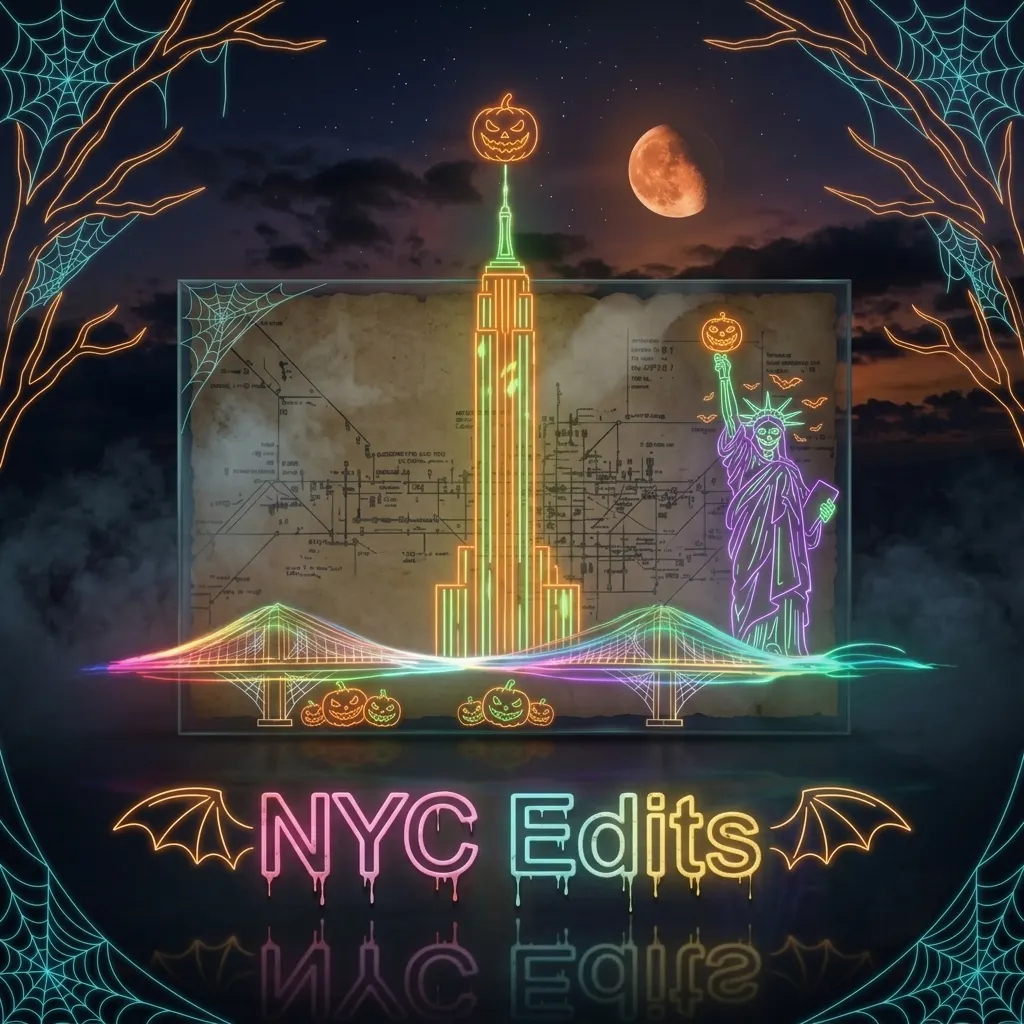 NYC Edits: Halloween Costume & Creator Networking 🎃🎬