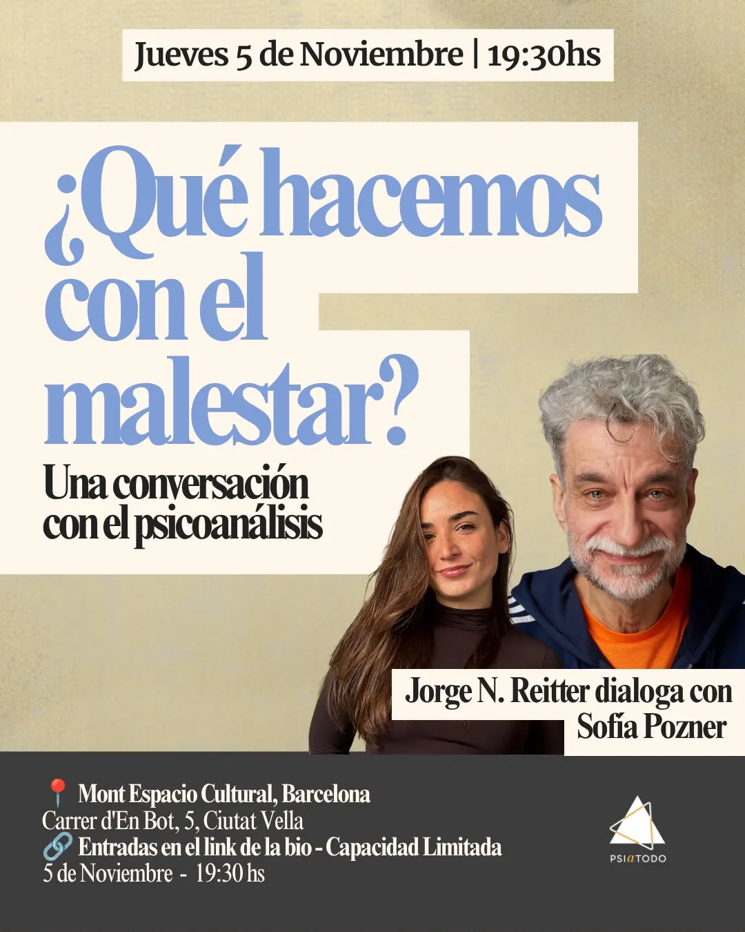 ¿Qué hacemos con el malestar? - Una conversación con el psicoanálisis