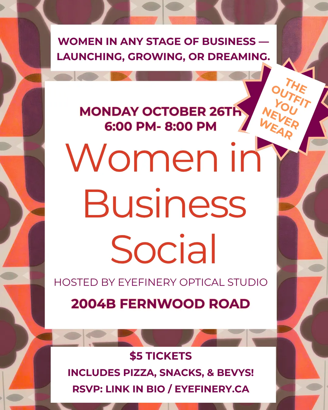 October Women in Business Social