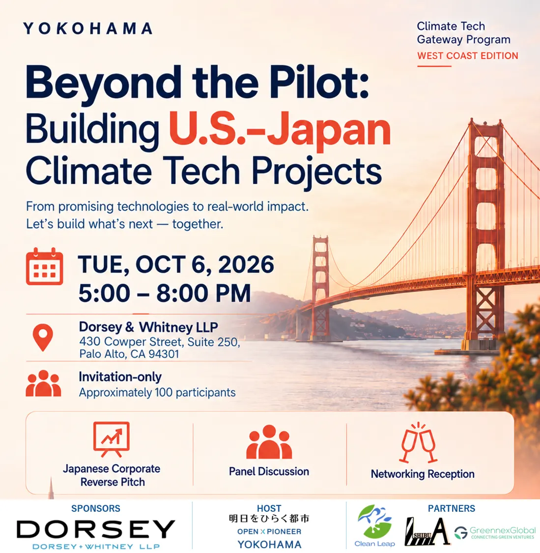 Beyond the Pilot: Building U.S.–Japan Climate Tech Projects