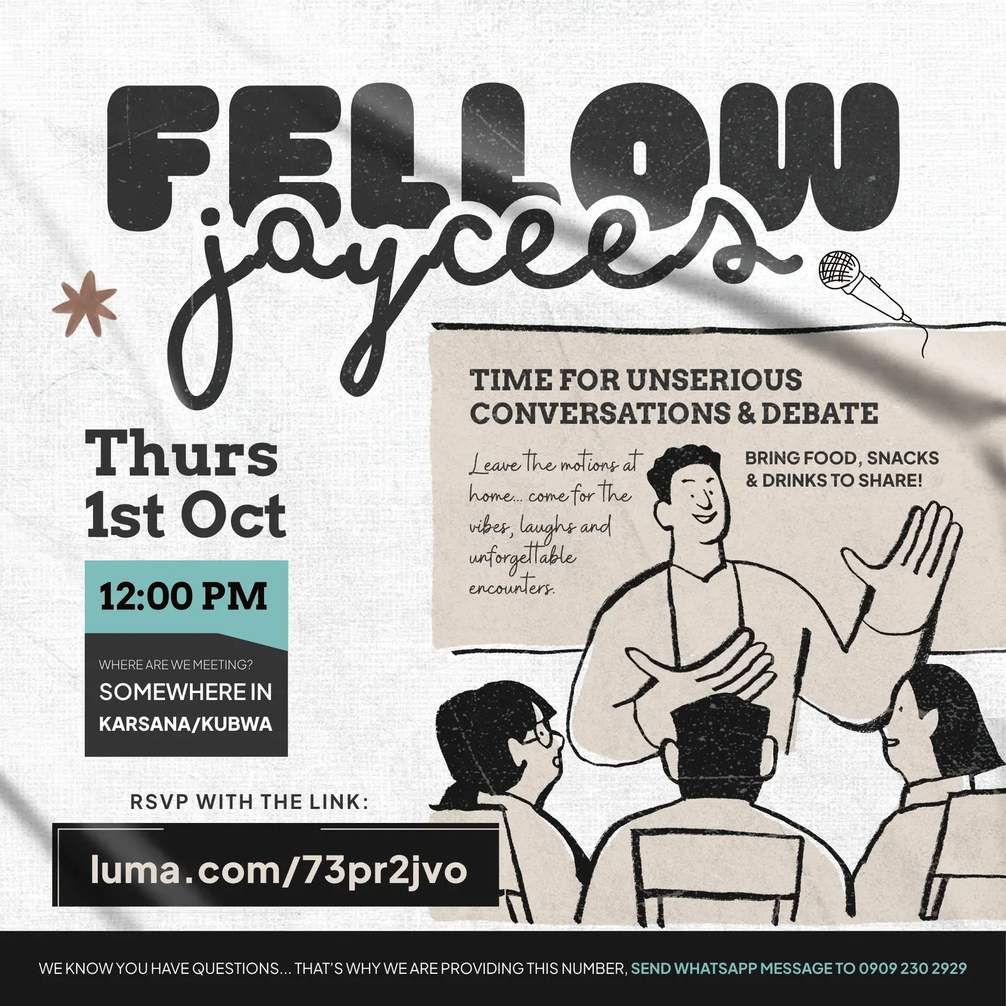 Fellow Jaycees...