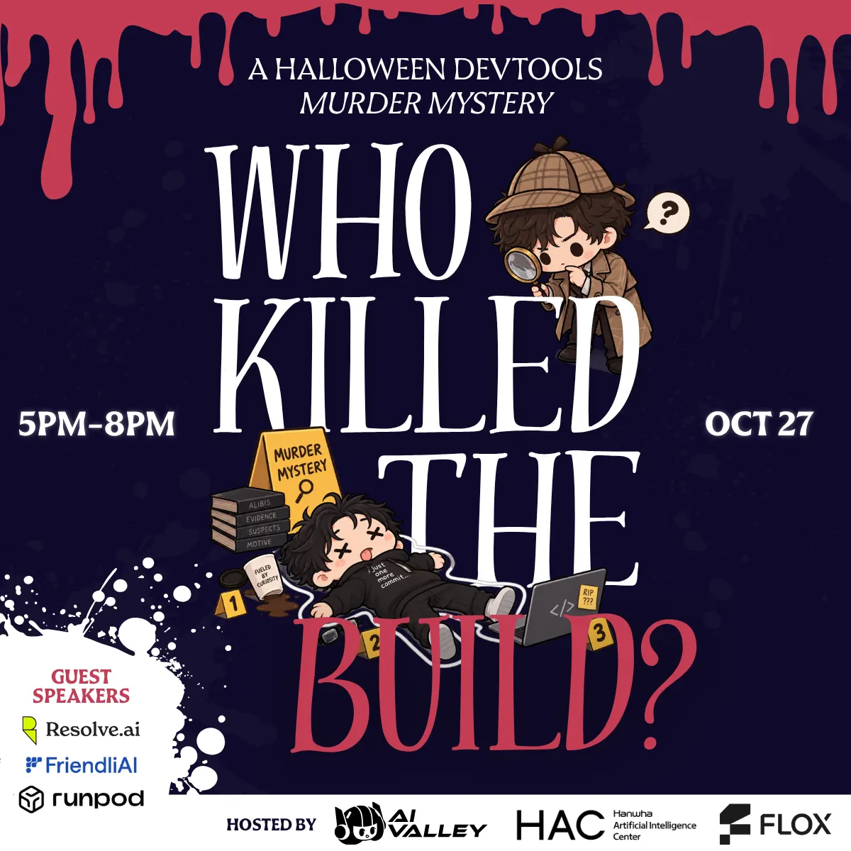 Who Killed the Build? ๐ A Halloween DevTools Murder Mystery with Flox