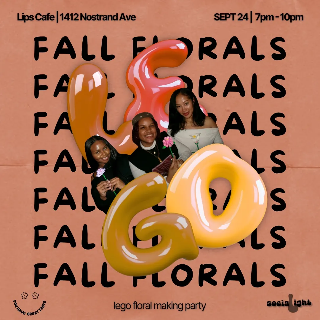 Fall Florals: Lego Flower Building Party