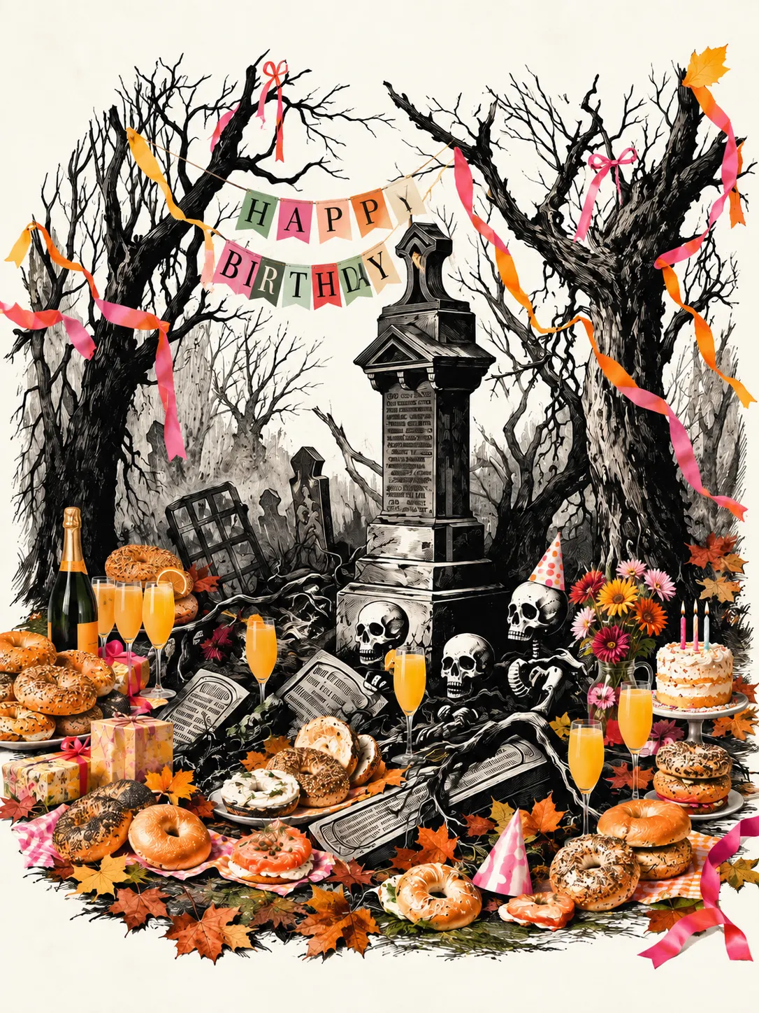 A Very Grave Birthday Brunch