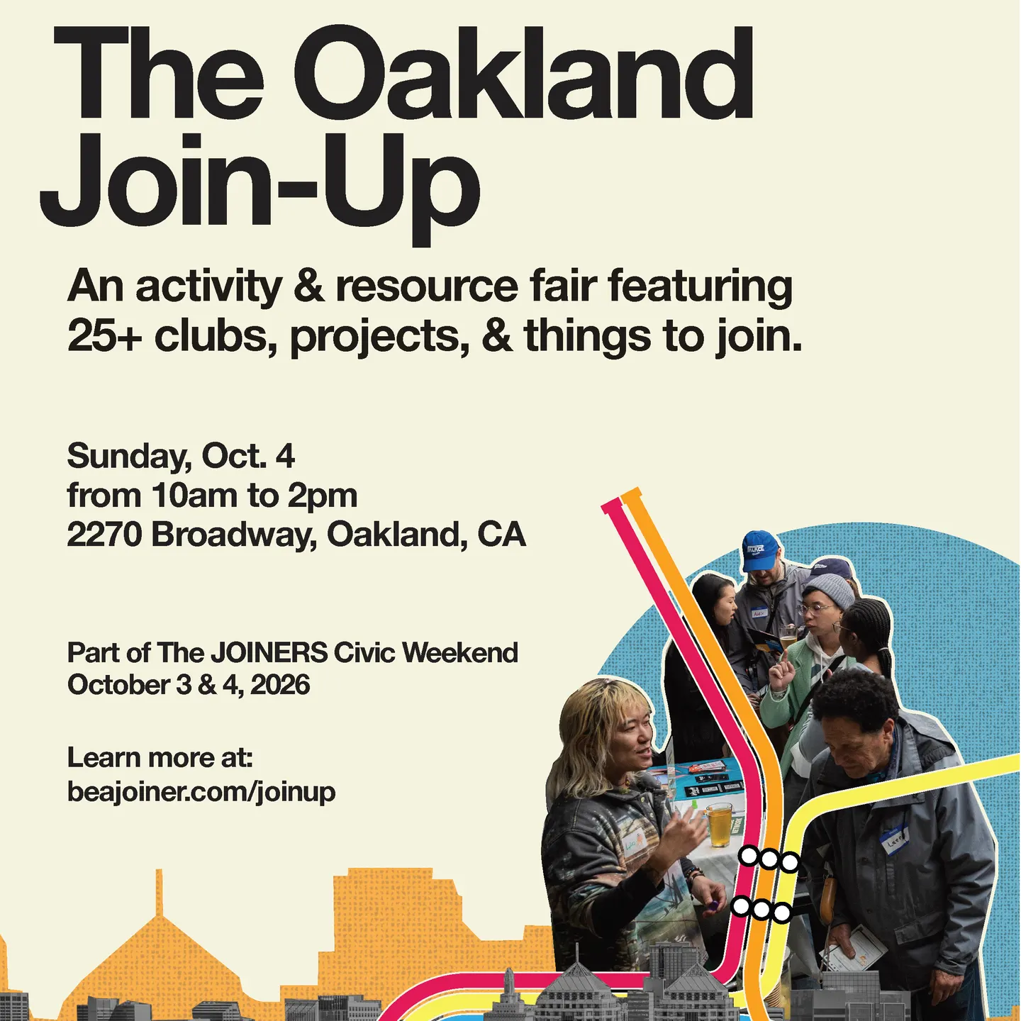 The Oakland Join-Up: Fall Activity Fair