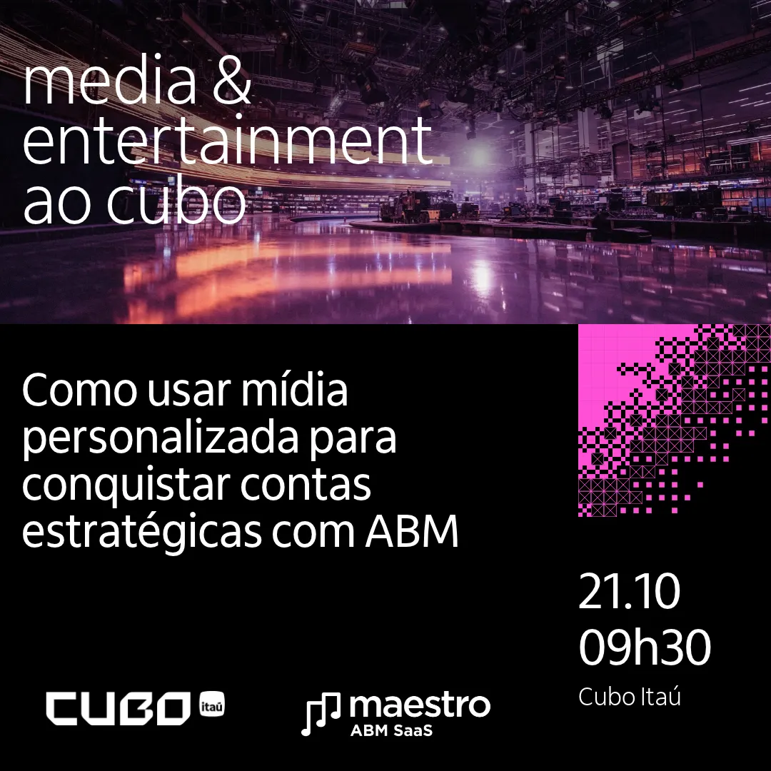 Media and Entertainment - Como usar mídia personalizada para conquistar contas estratégicas com ABM
