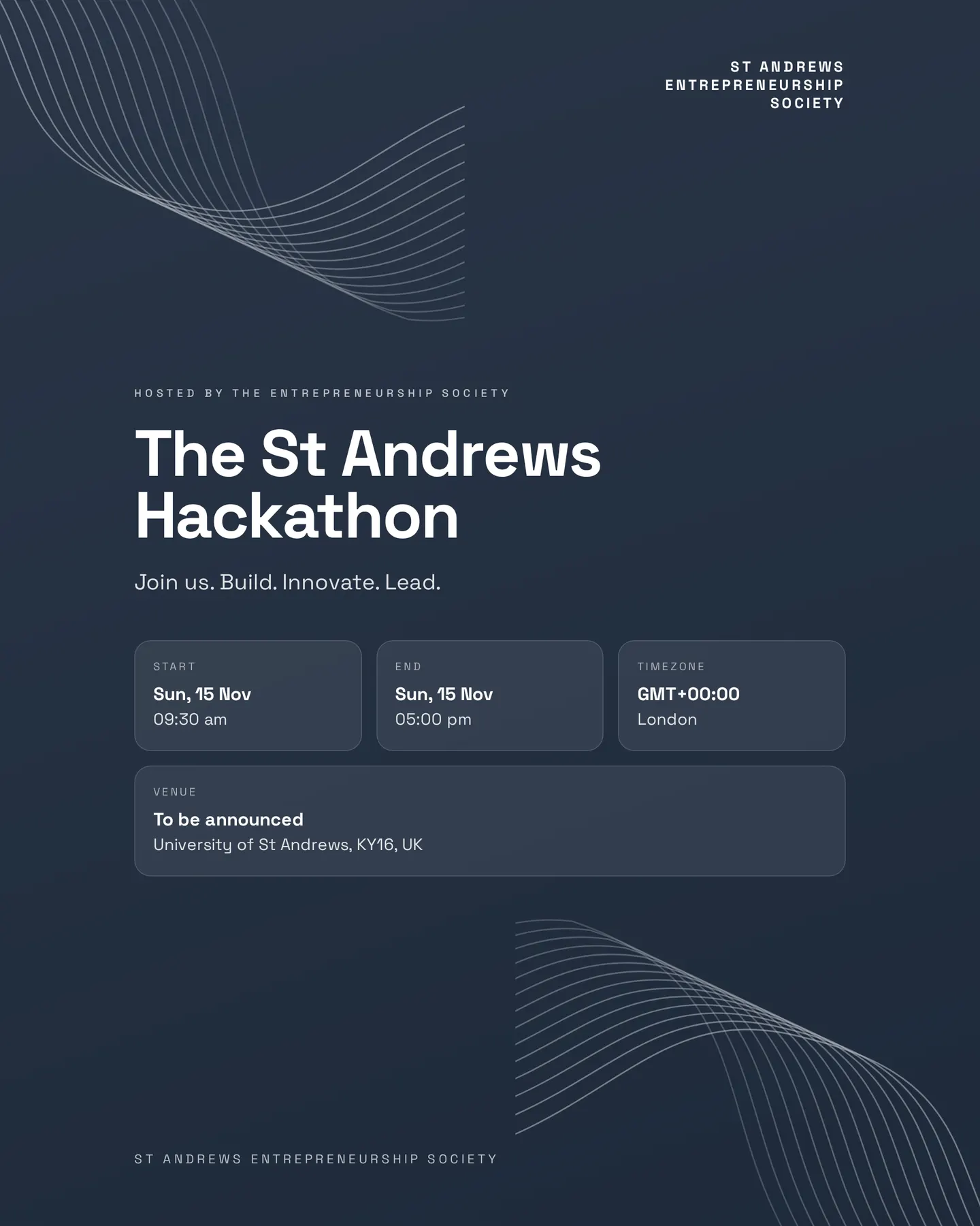 The St Andrews Hackathon