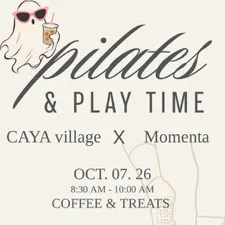 PILATES & Play Time 🩰🎃🤍