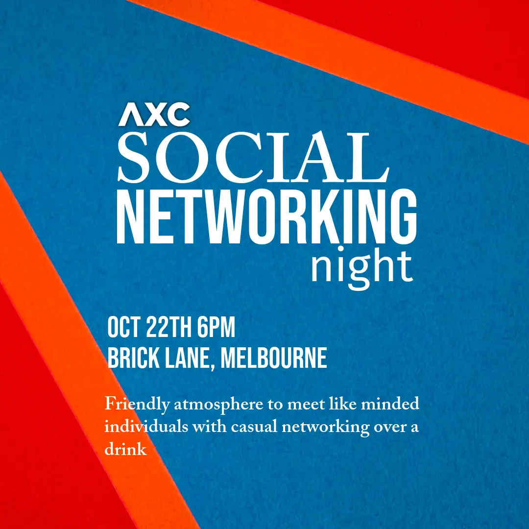 AXC Connect: Social Networking Night - MEL