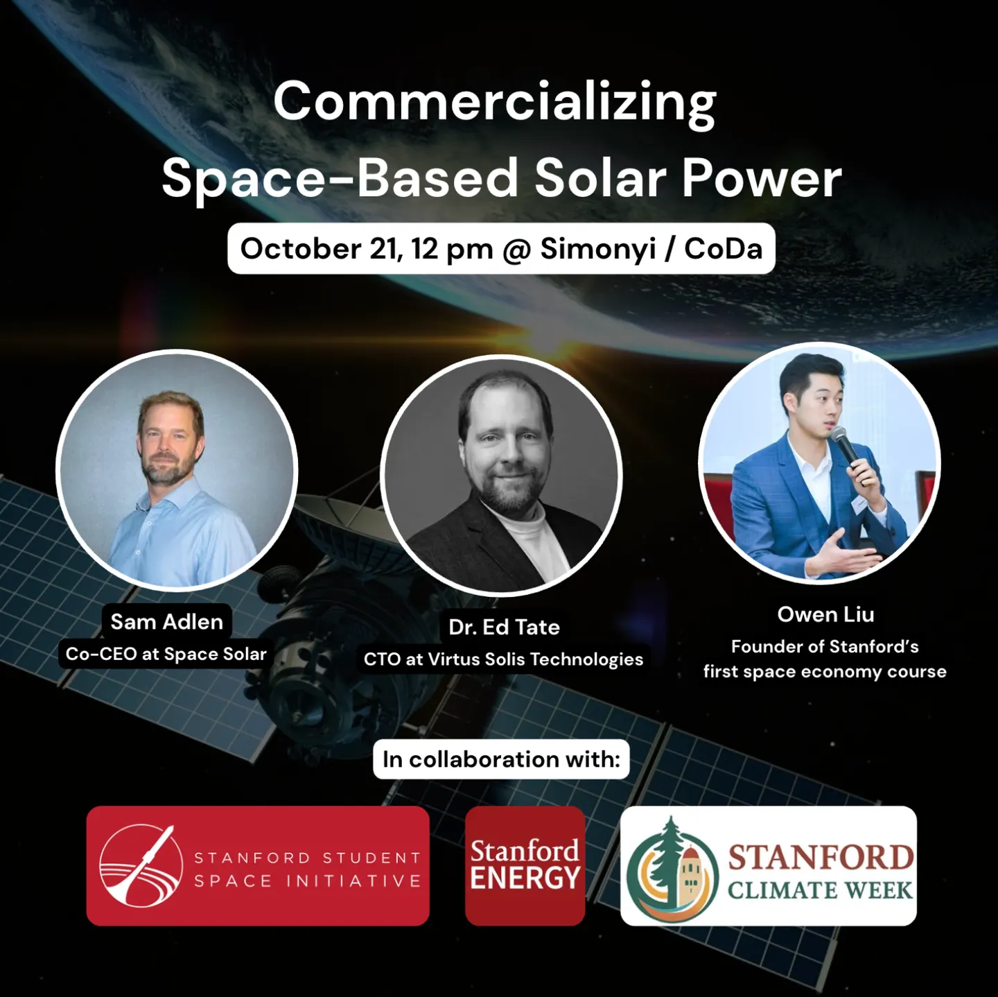 Commercializing Space-Based Solar Power: A Conversation with Virtus Solis Technologies & Space Solar 🚀⚡️