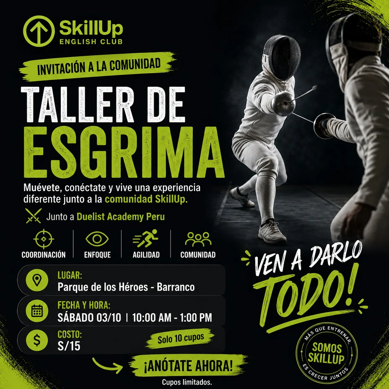 Taller de Esgrima
