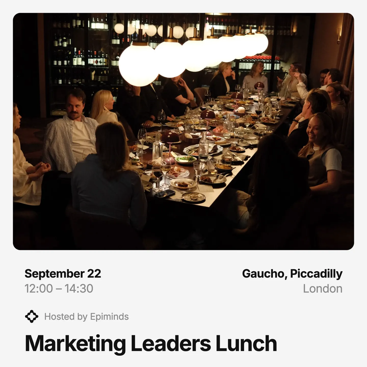 CMO Lunch Meet-up