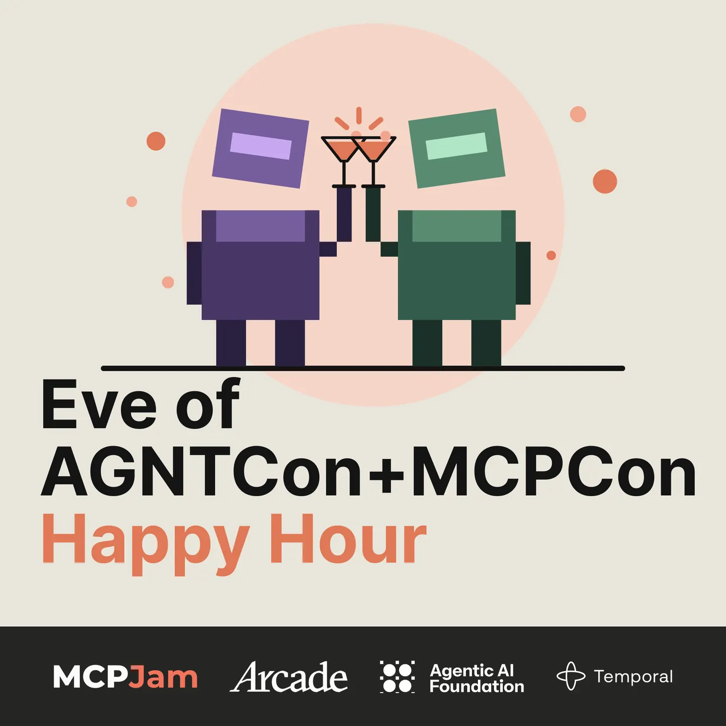 Eve of AGNTCon+MCPCon Happy Hour