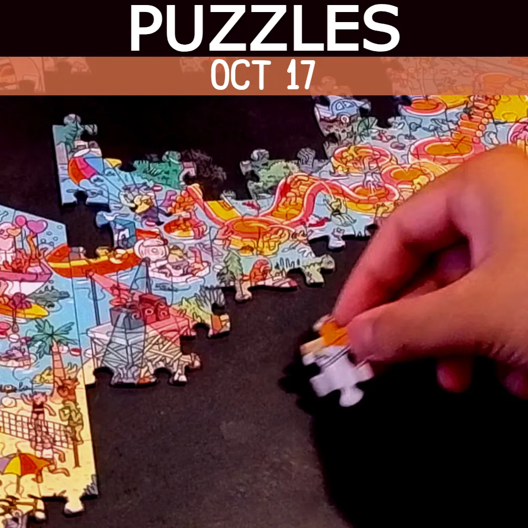 Puzzles! Oct 17, 2026