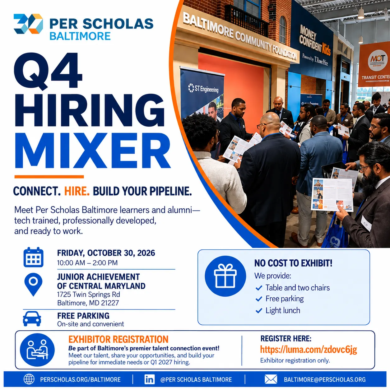 Per Scholas Baltimore's Q4 Hiring Mixer - Exhibitor Registration