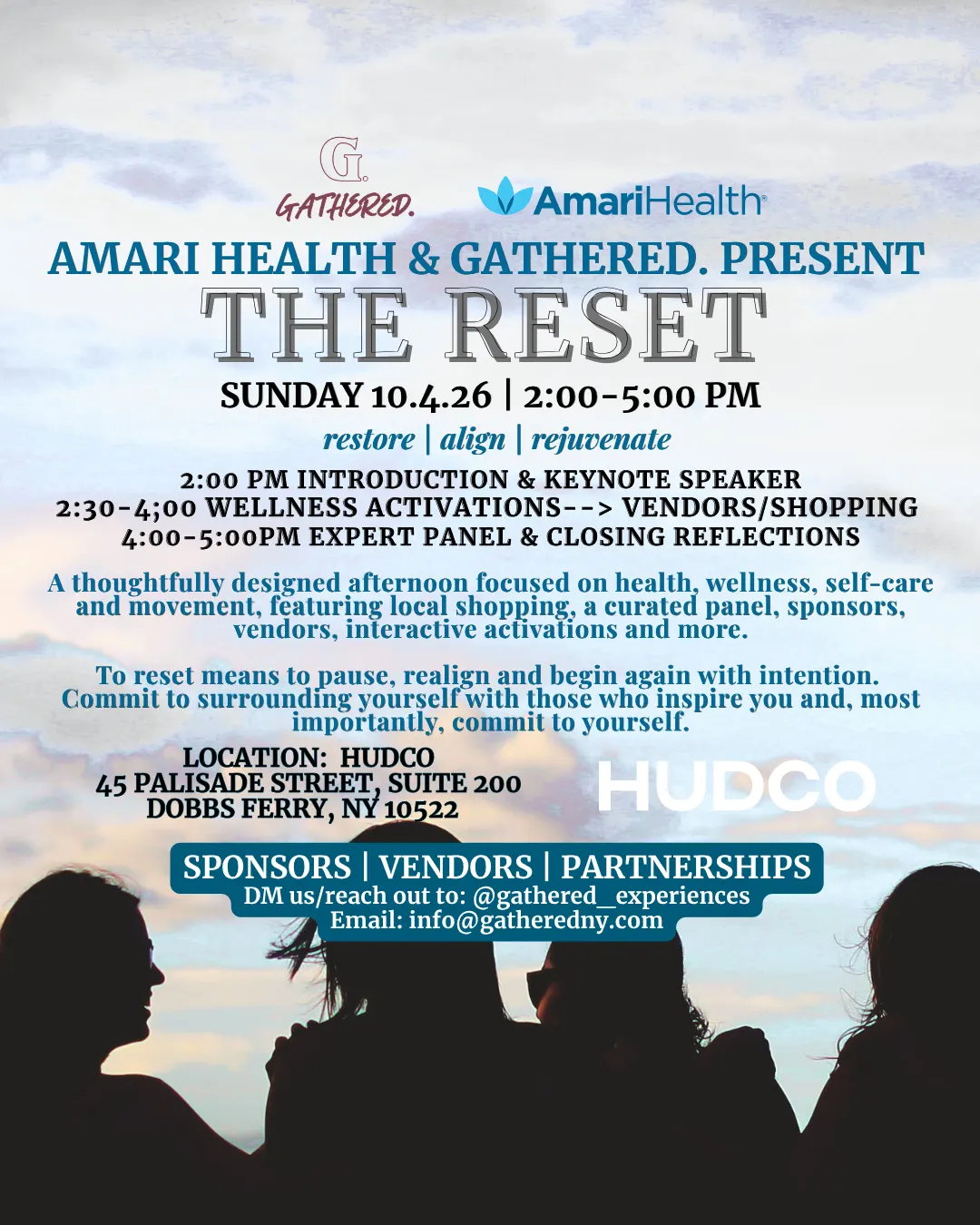 The RESET: An Afternoon For You