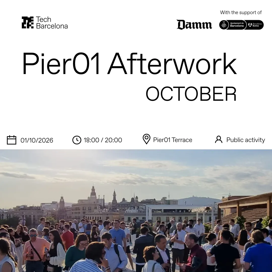 Afterwork by Tech Barcelona | Back to Pier01's Terrace