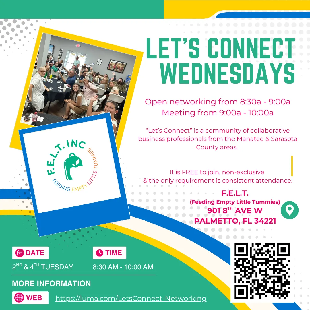 Let's Connect - Wednesdays at F.E.L.T in Palmetto