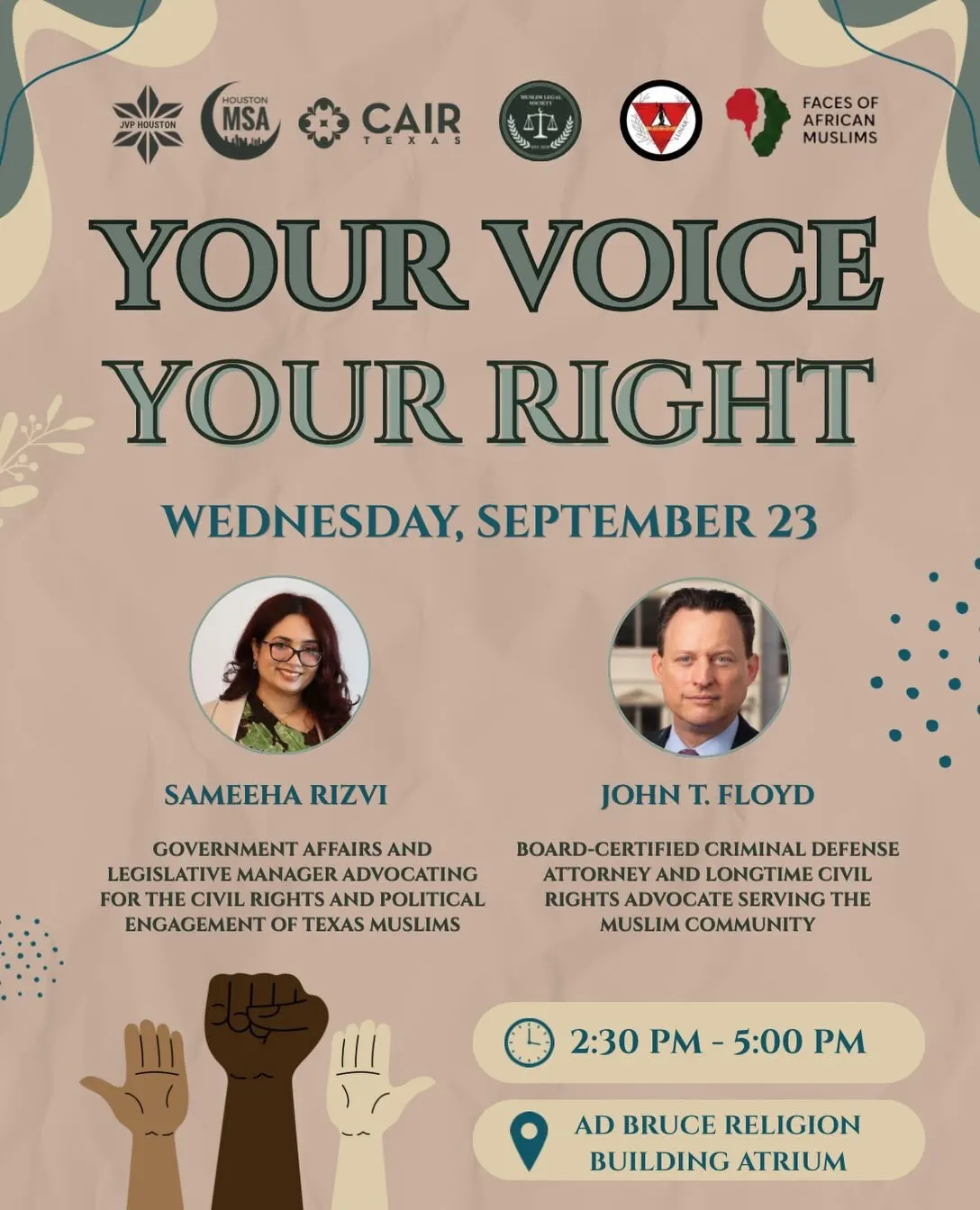 Your voice, Your Rights
