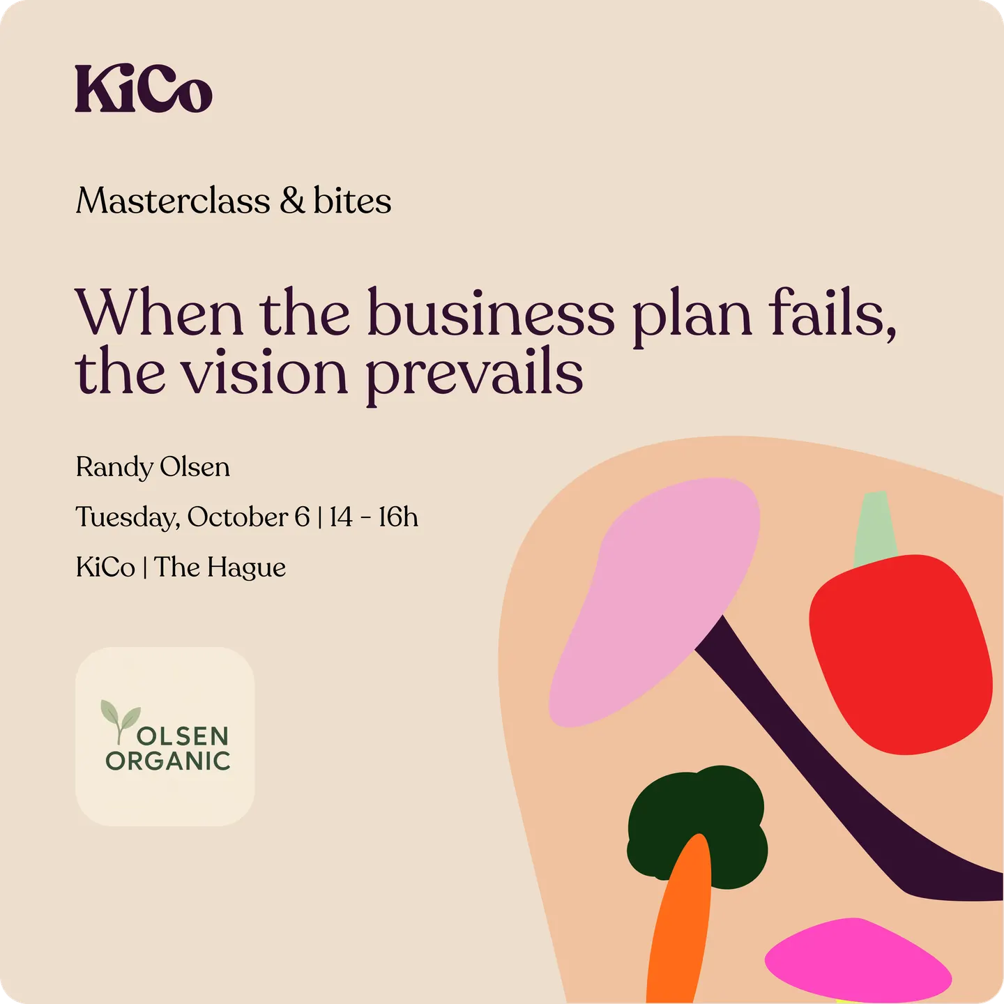 When the business plan fails, the vision prevails by Randy Olsen