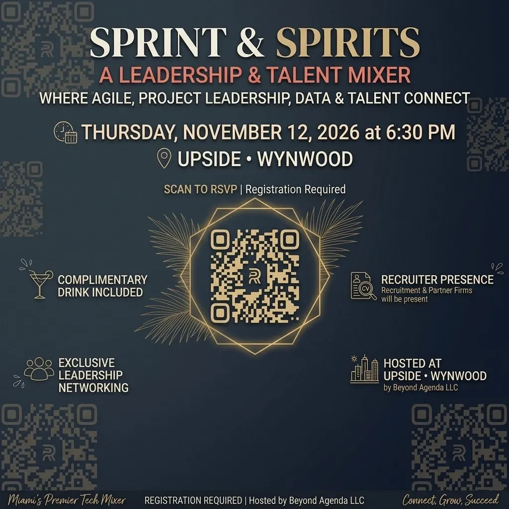 Sprint & Spirits: A Leadership & Talent Mixer