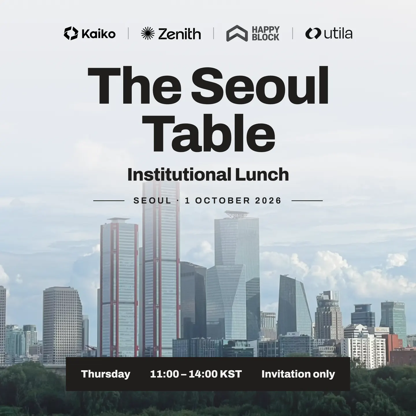 The Seoul Table - Institutional Lunch