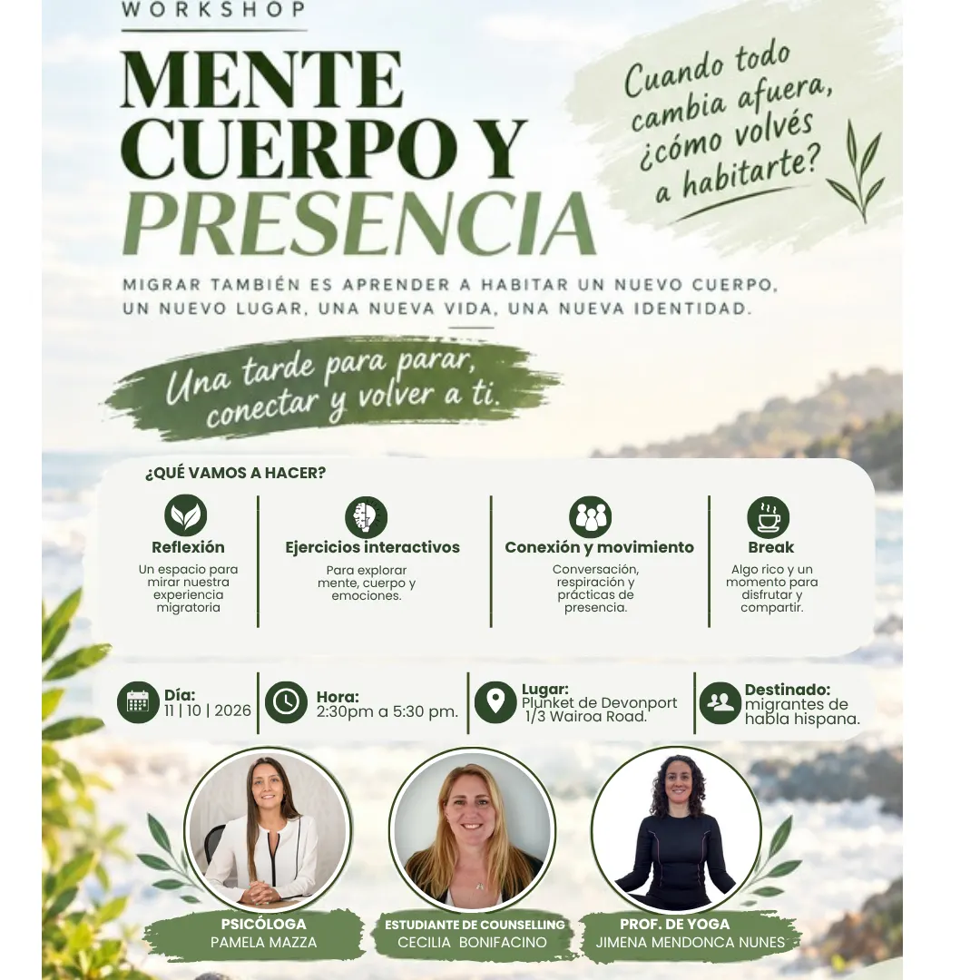 Workshop: Mente, Cuerpo Y Presencia.