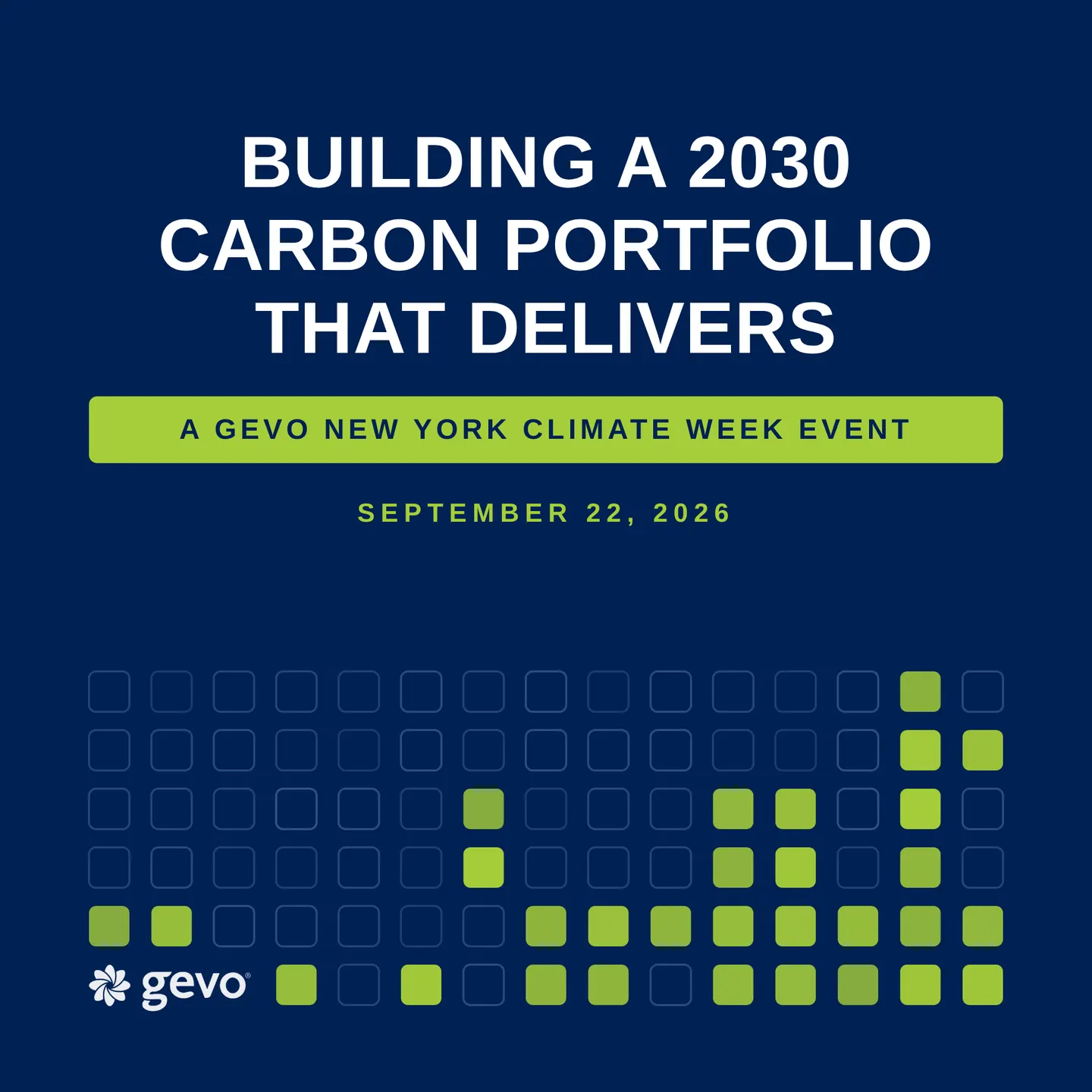 Building a 2030 Carbon Portfolio That Delivers