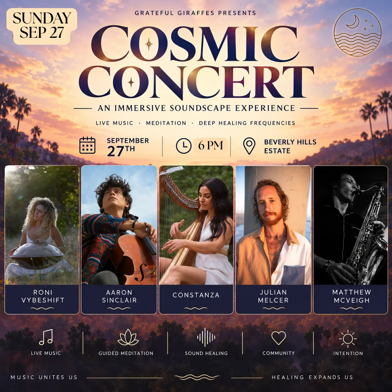 Cosmic Concert: Immersive Soundscape Experience