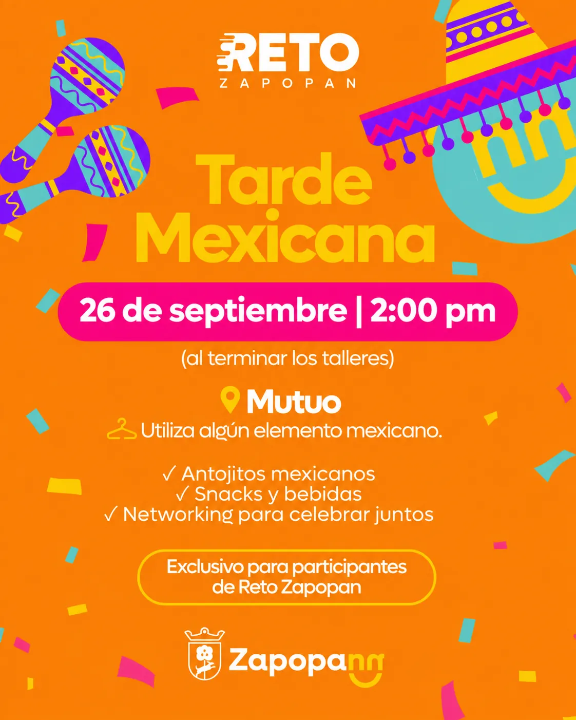 Tarde Mexicana Reto Zapopan