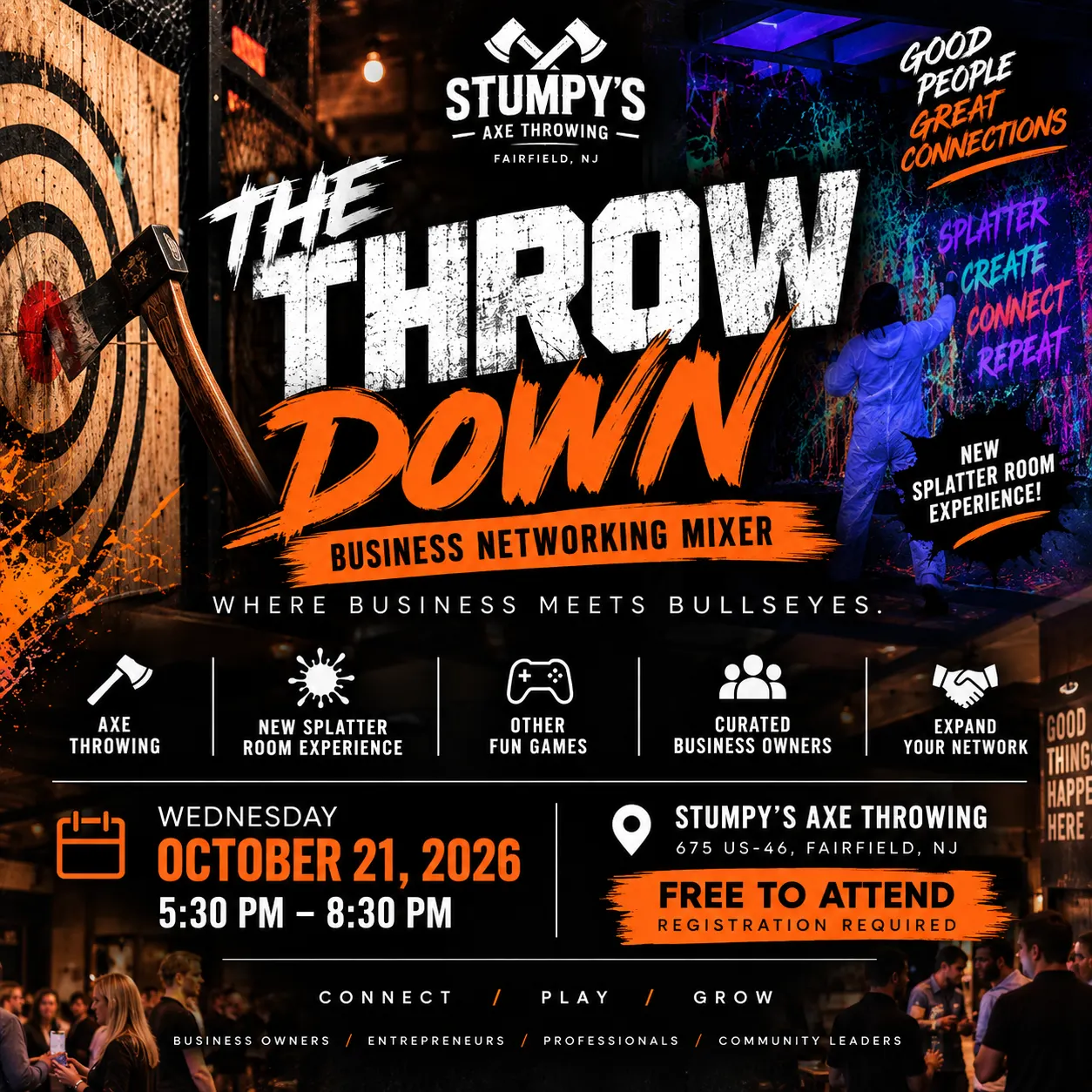 Throw Down — A Business Networking Experience