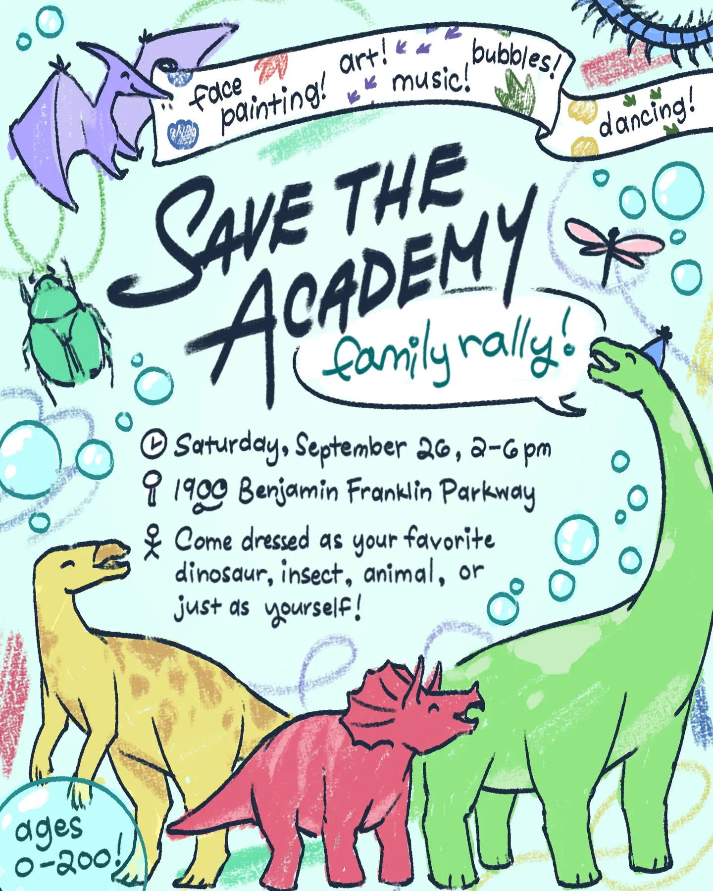 Save the Academy Family Rally