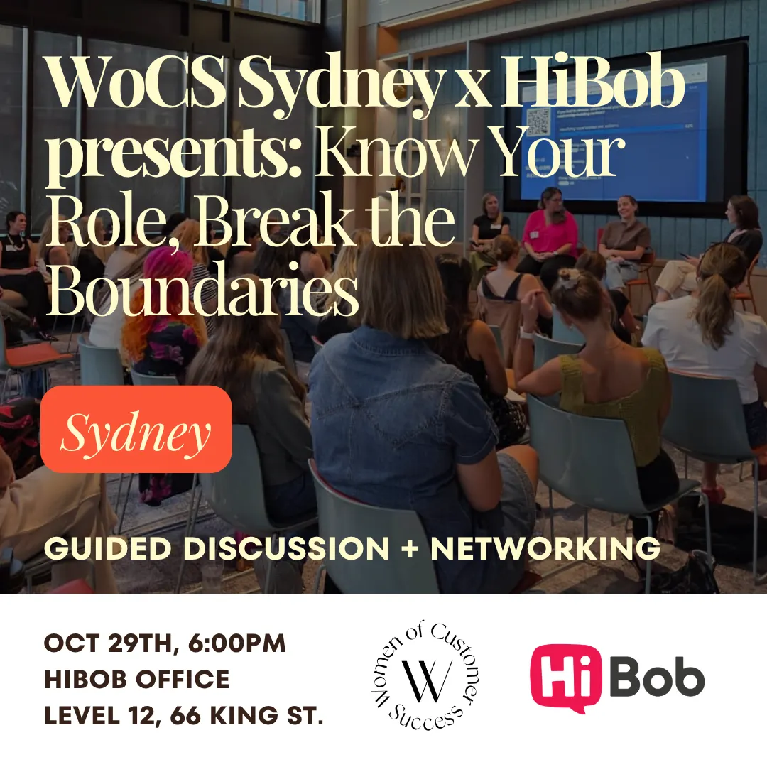 WoCS Sydney X HiBob: Know Your Role, Break the Boundaries