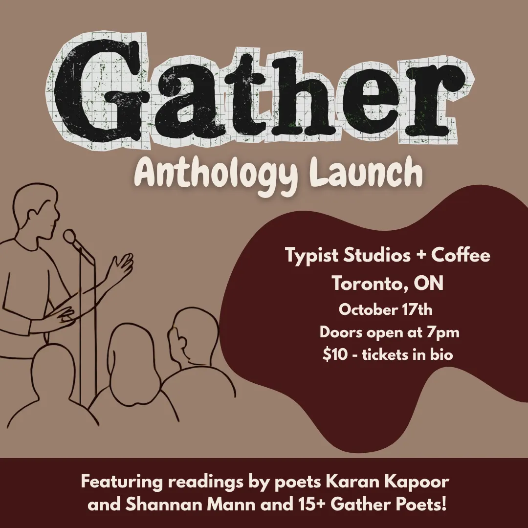 Toronto Gather Anthology Launch + Reading