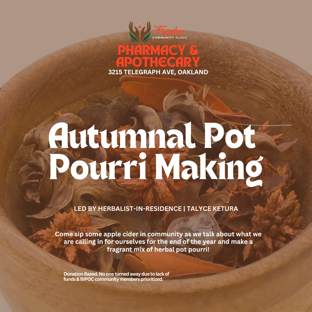 Autumnal Pot Pourri Making