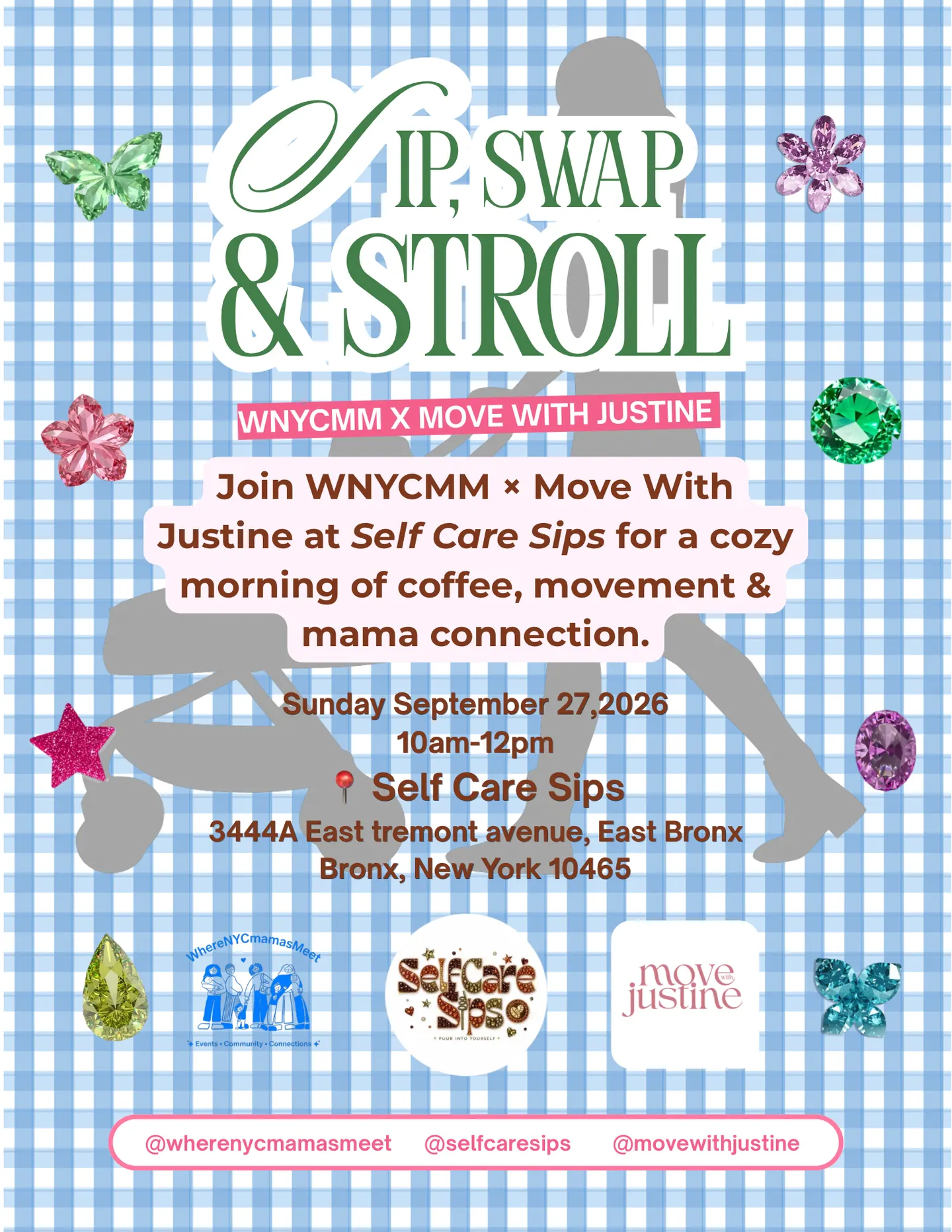 Sip, Swap & Stroll