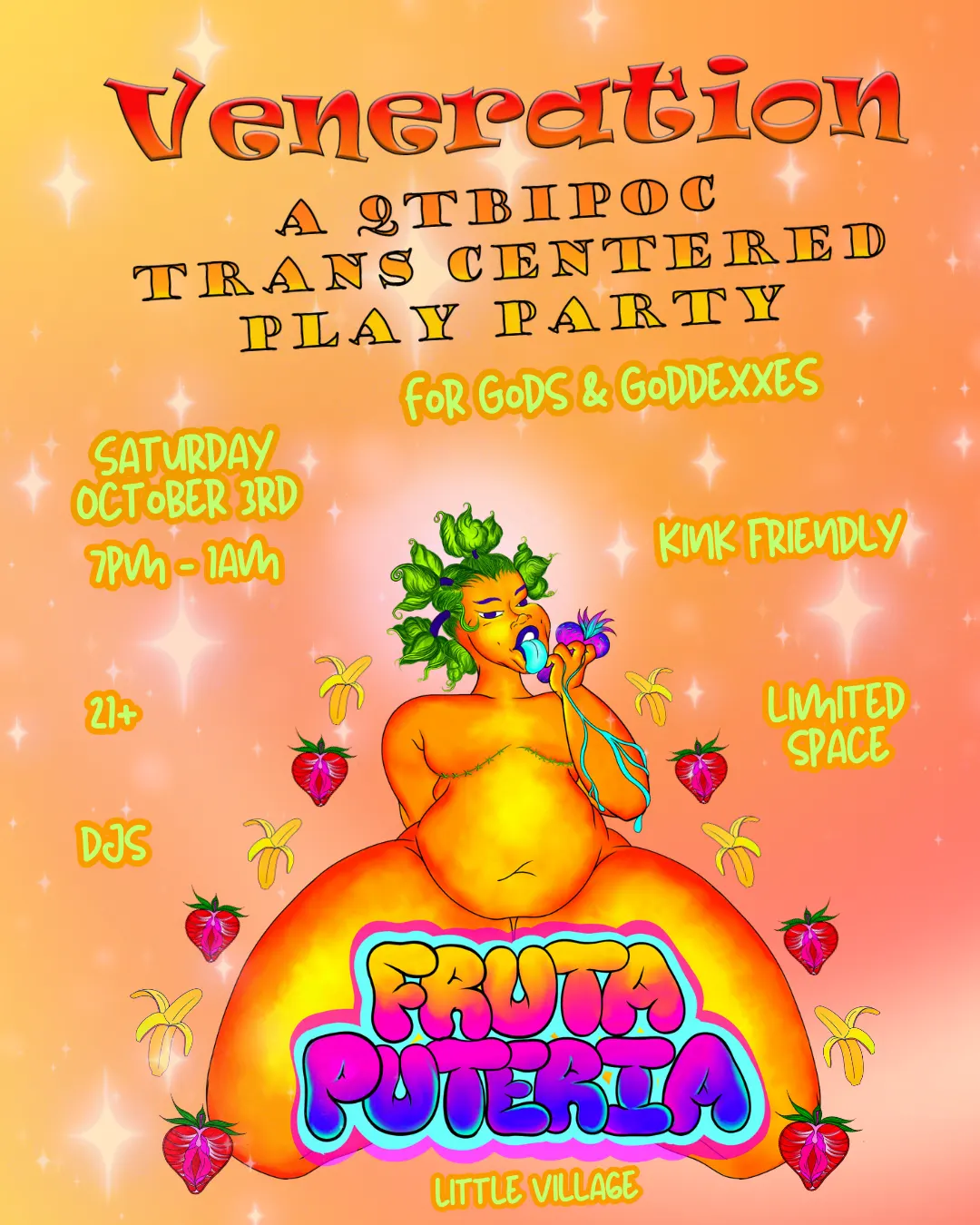 Veneration: A QTBIPOC Trans centered Play Party