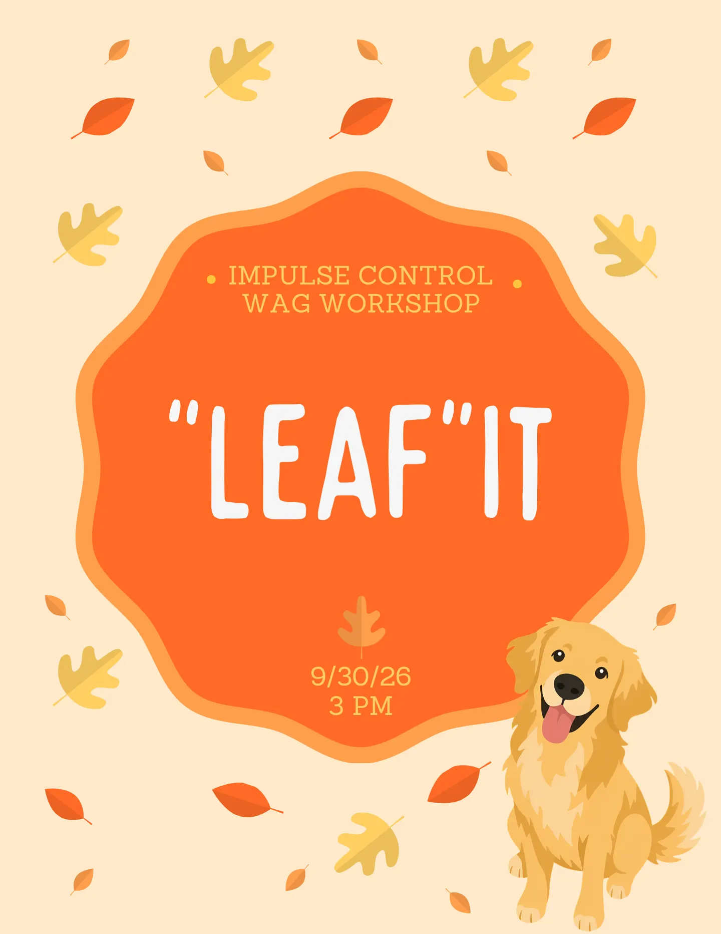 Matti's Wag Workshop: Impulse Control