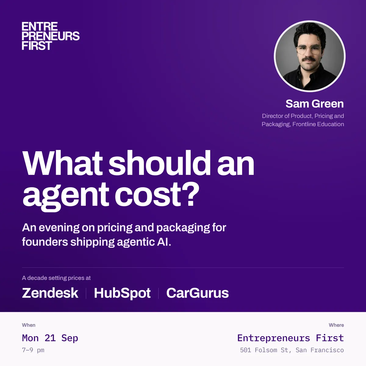 Monetizing AI Agents: Fireside and Q&A with Sam Green