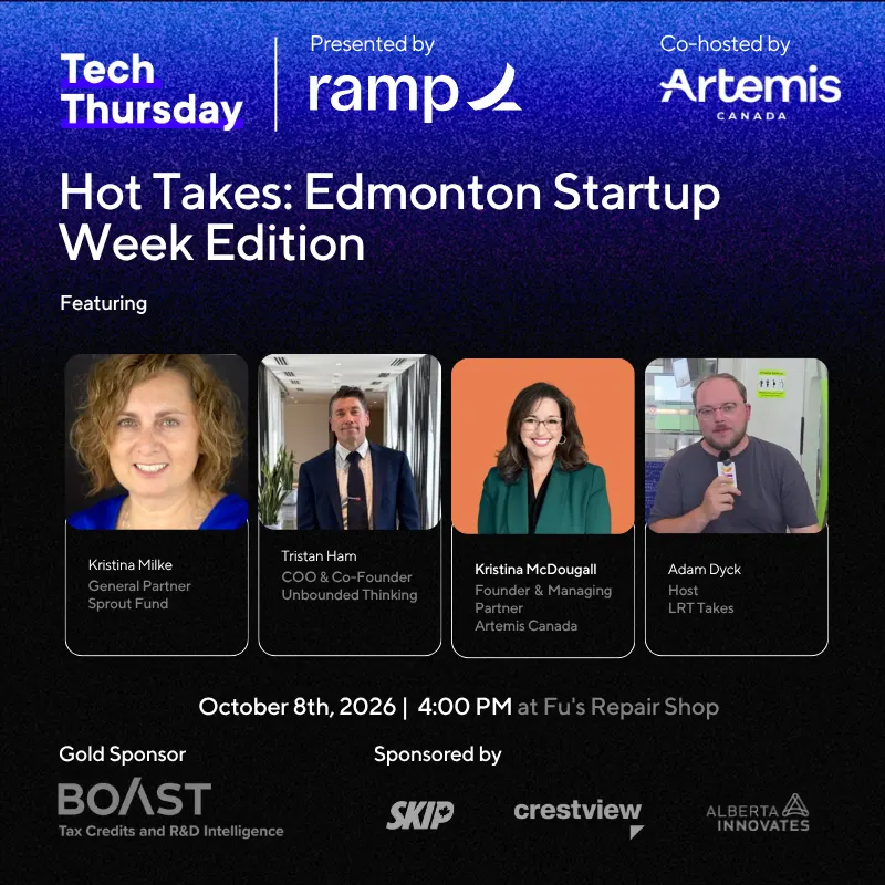 Hot Takes: Edmonton Startup Week Edition