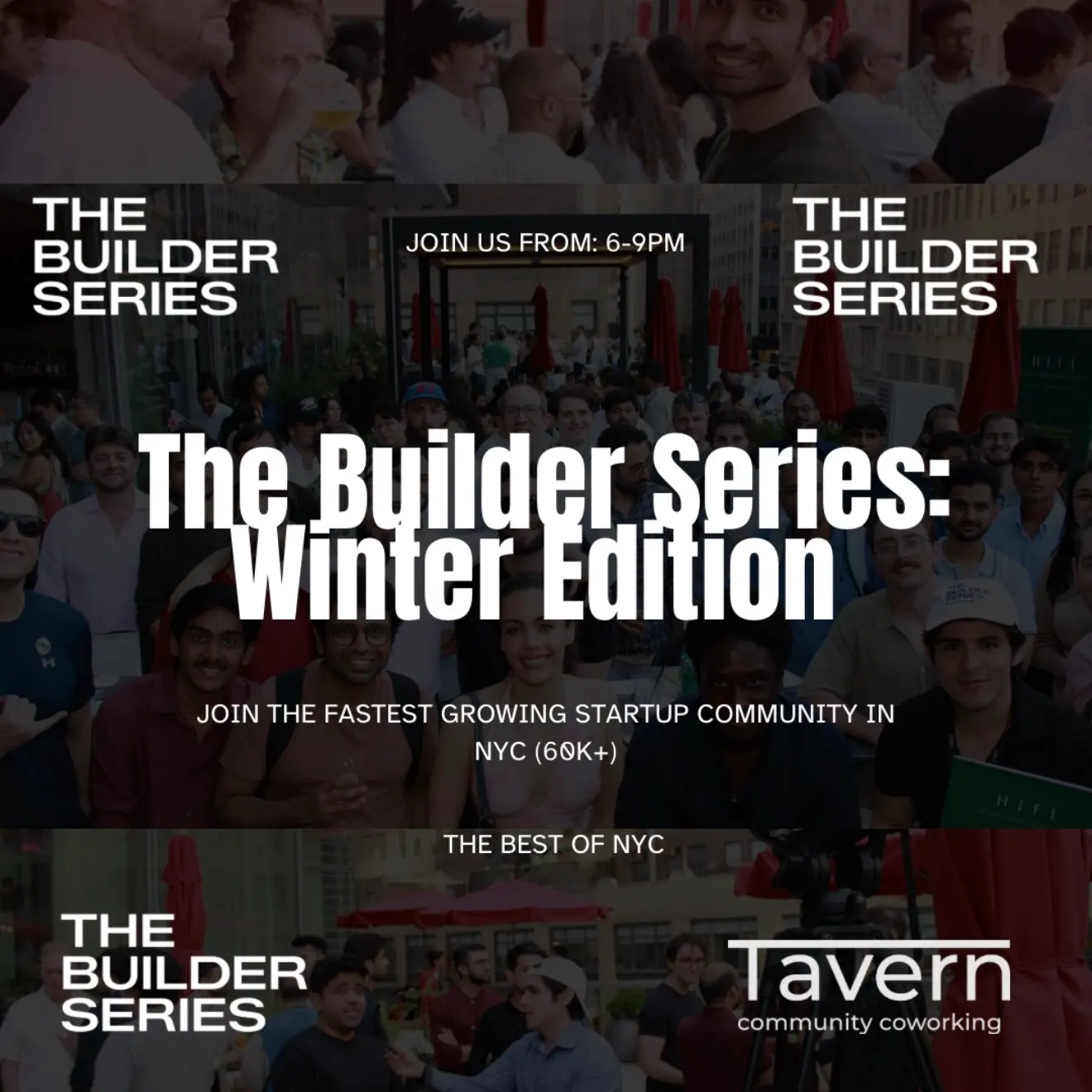 The Builder Series: Founder, Investor & Operator Nights - Jan. 28th.