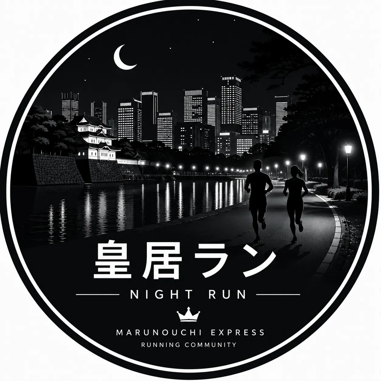 11/5(Thu)19:30 Imperial Palace Run/皇居ラン