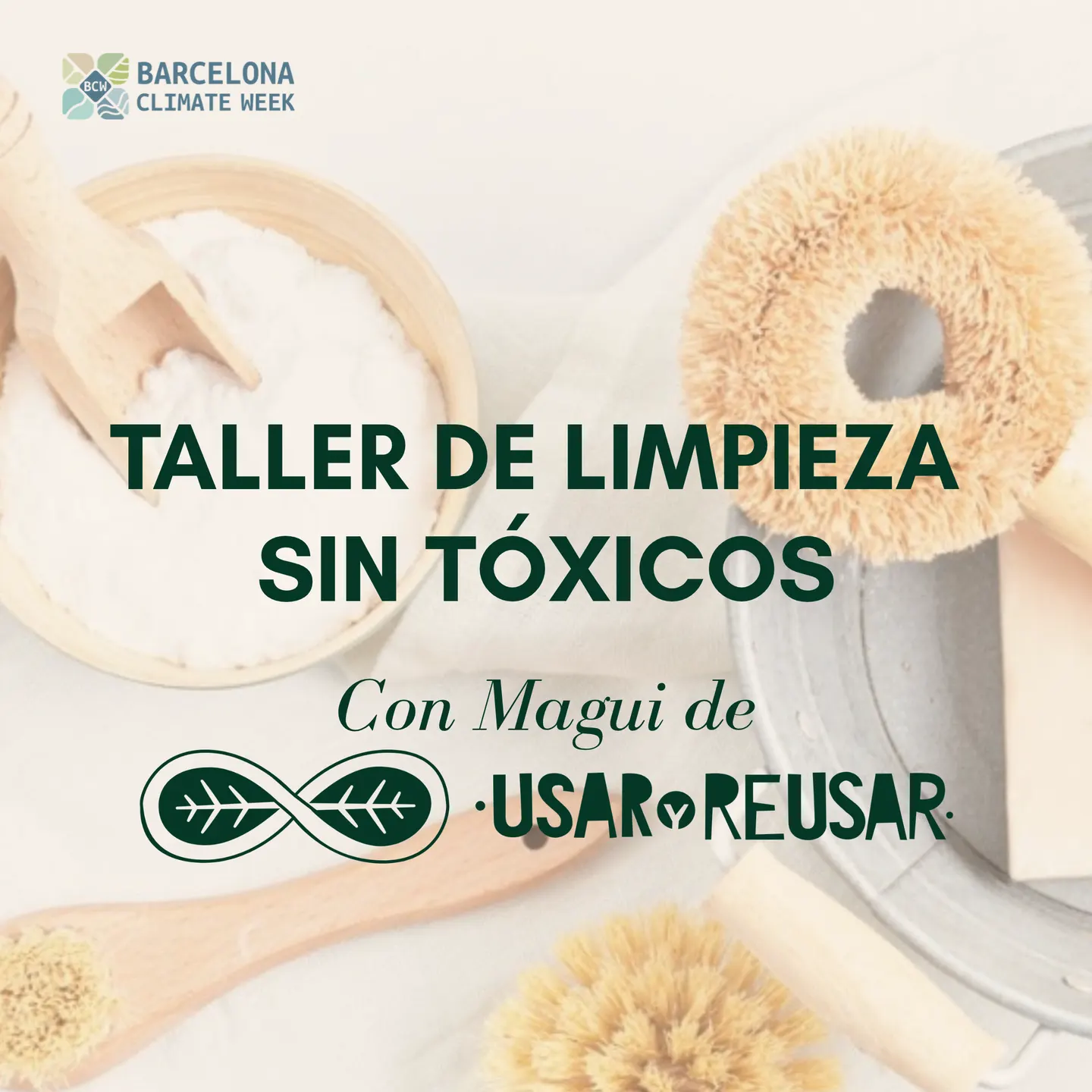 Taller de limpieza sin tóxicos