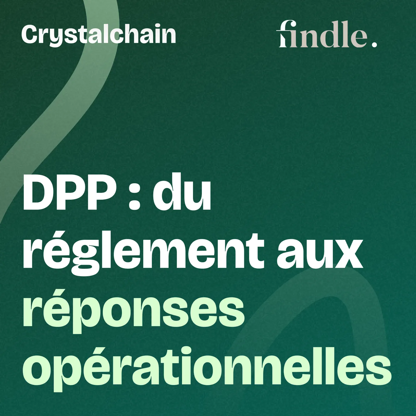 DPP : du réglement aux réponses opérationnelles (Crystalchain & Findle)